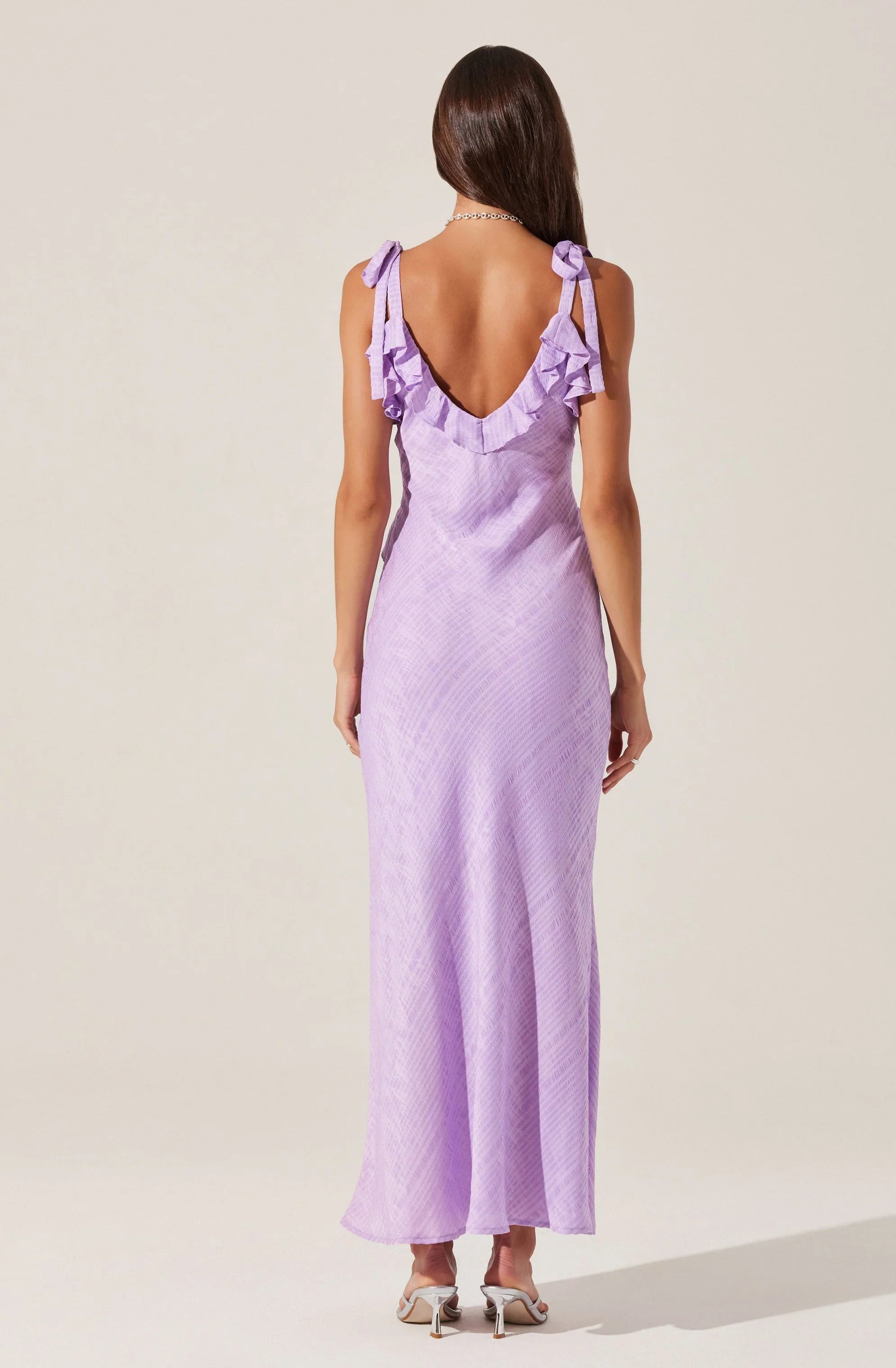 Lbruh Sorbae Ruffle Maxi Dress