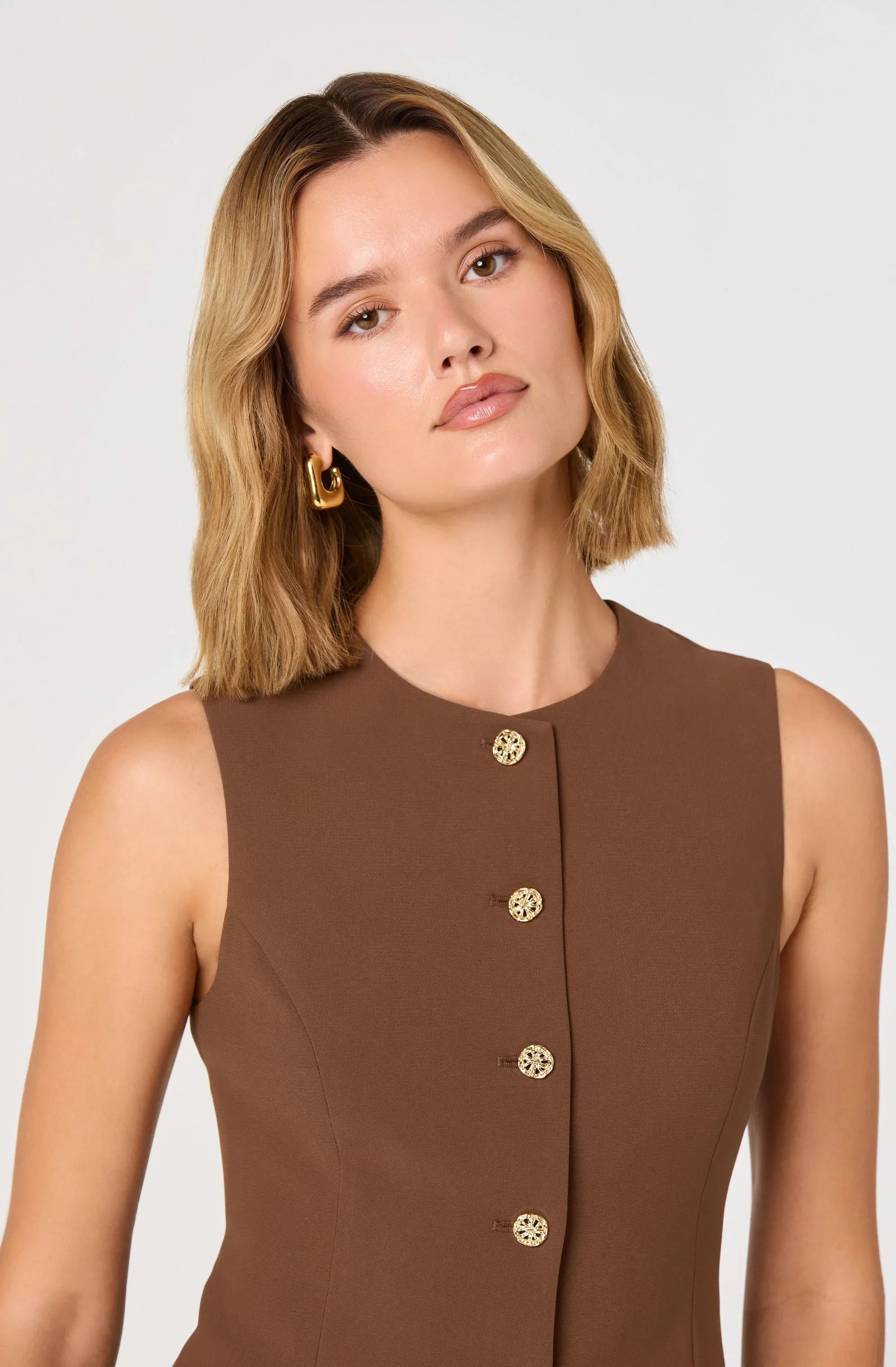 Lbruh Dilone Vest Mini Dress