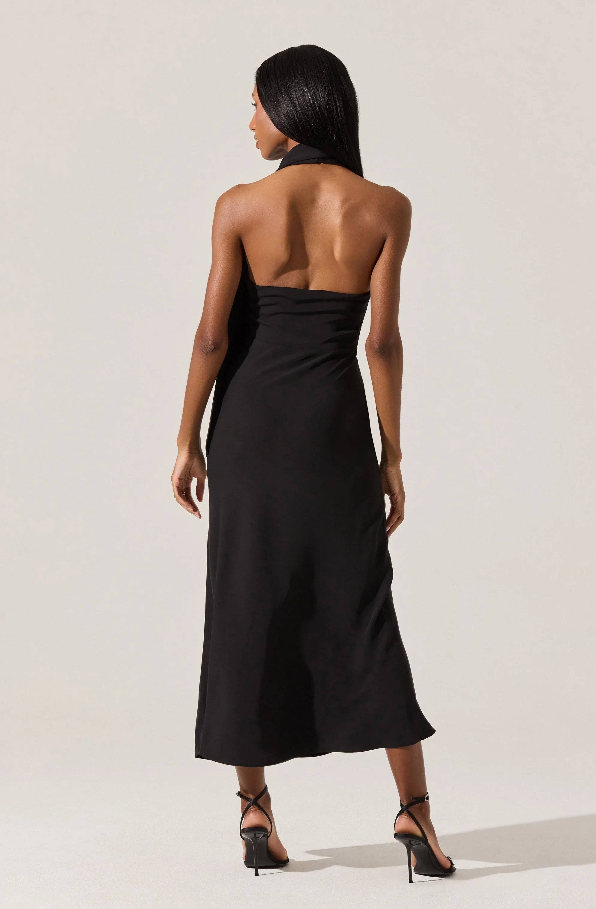 Lbruh Hilaire Halter Midi Dress