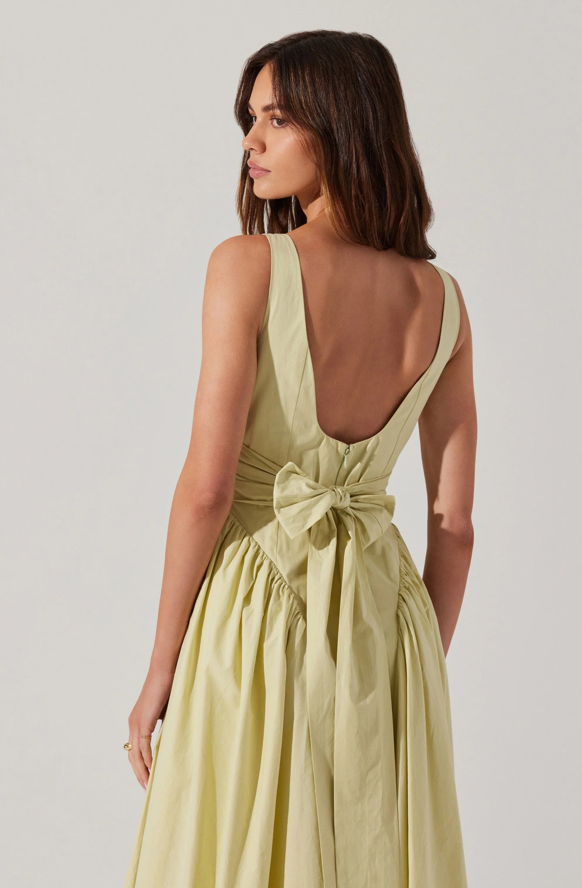 Lbruh Vinya Poplin Drop Waist Dress
