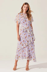 Lbruh Floramae Floral Ruffle Dress