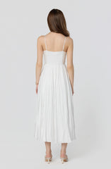 Inixyf Maeve Pleated Midi Dress