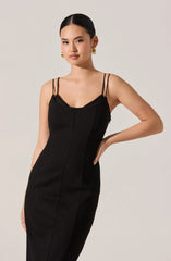 Lbruh Allura Peekaboo Lace Midi Dress