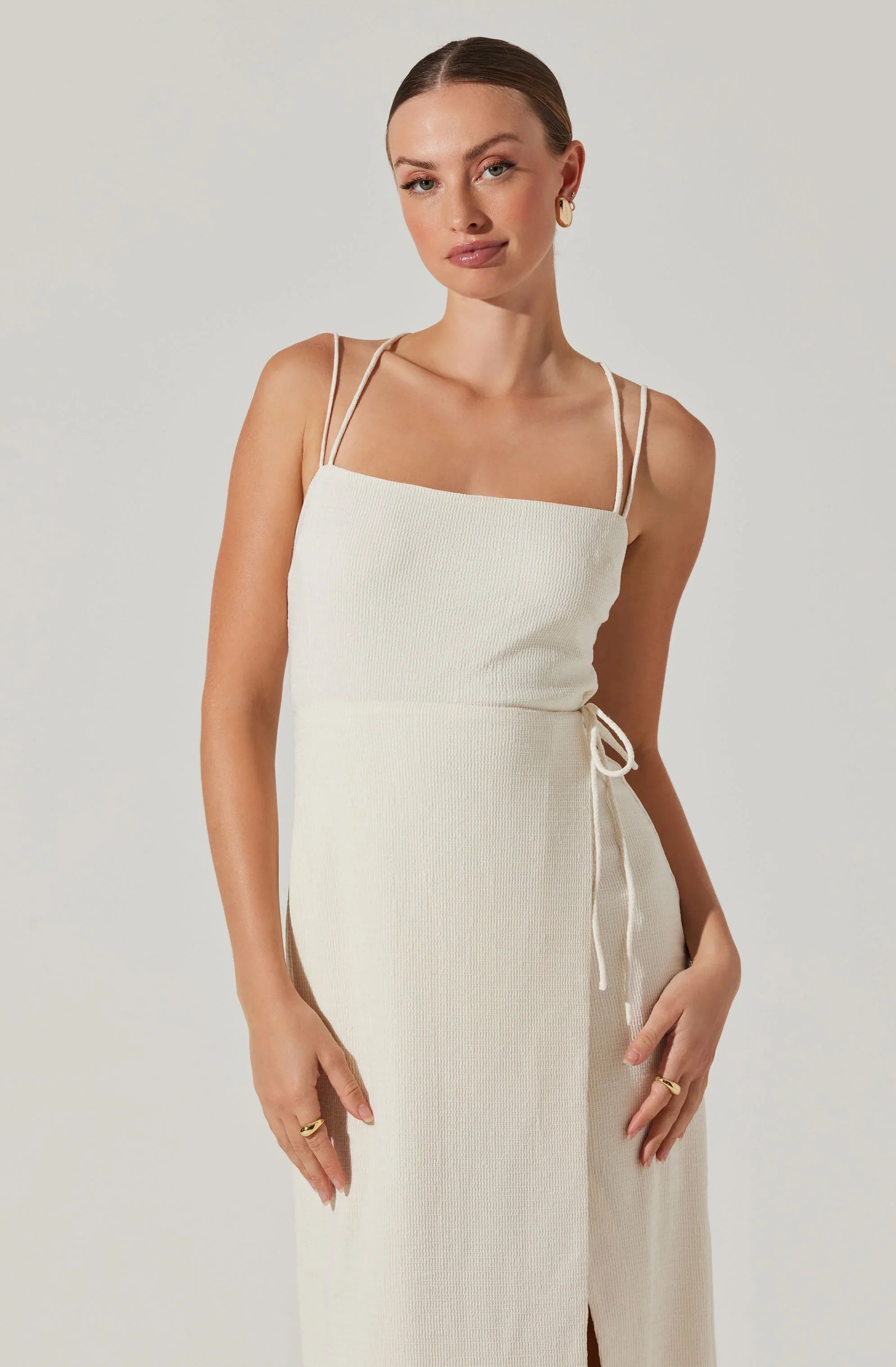 Lbruh Brinda Wrap Midi Dress