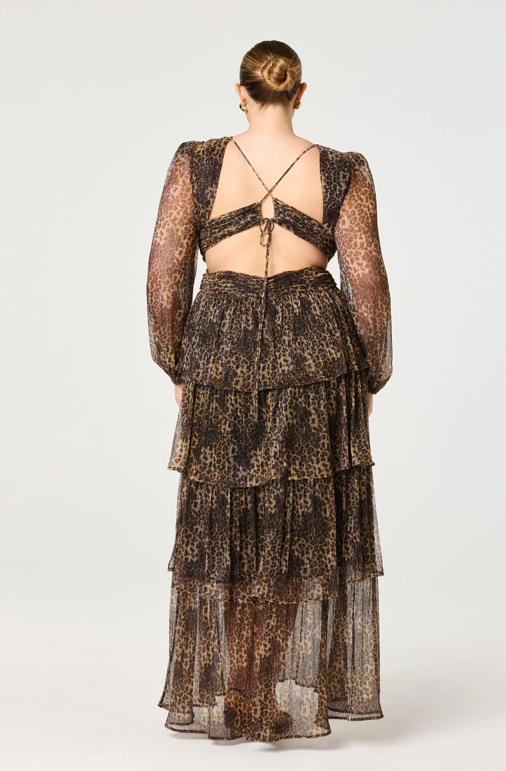 Lbruh Anora Floral Tiered Maxi Dress