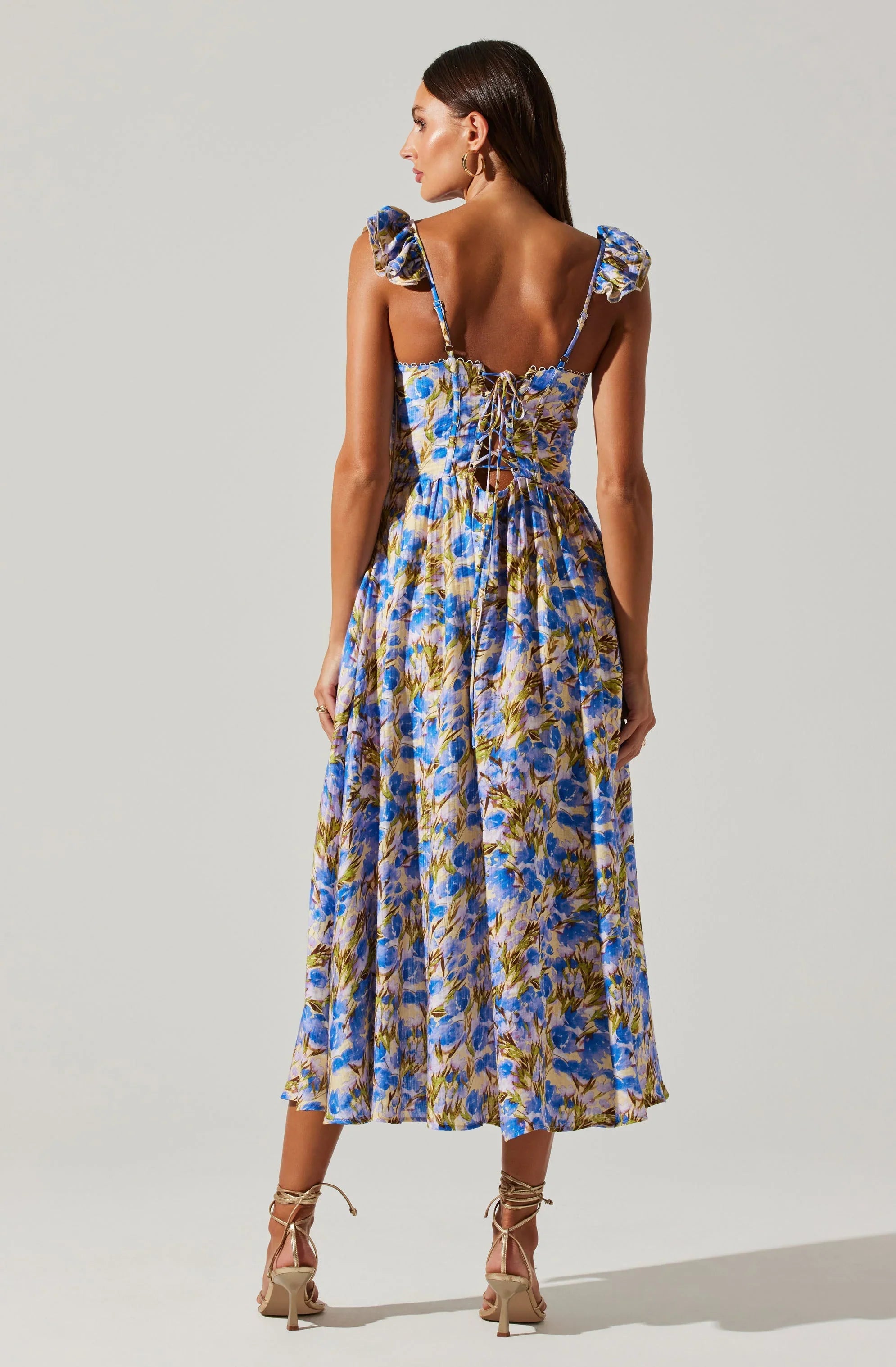 Inixyf Wedelia Floral Midi Dress 4/30