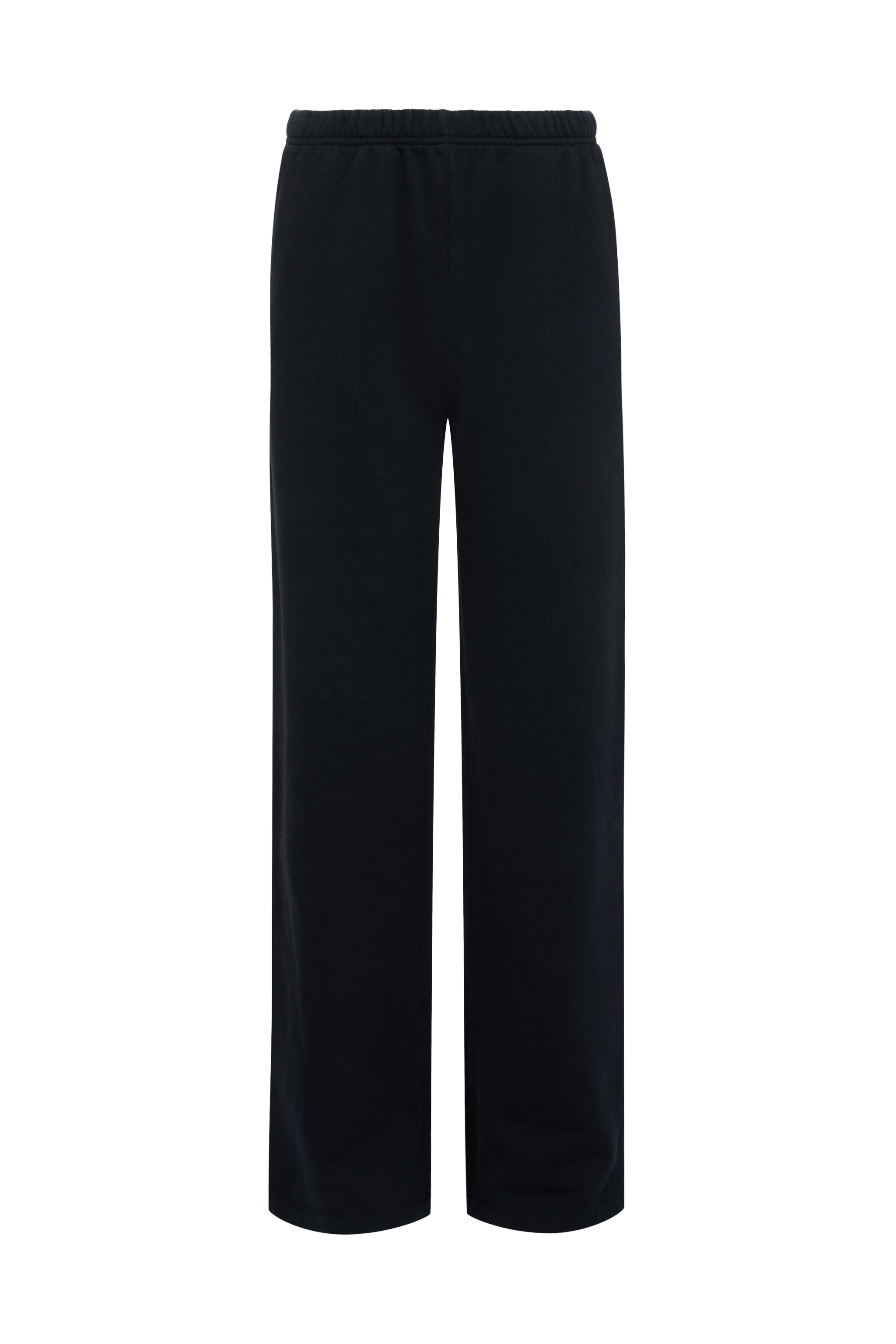 Core Fleece Wide Leg Sweatpant | Black