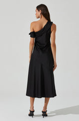 Lbruh Orissa Satin Off Shoulder Dress