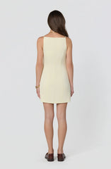 Inixyf Calissa Button-Front Mini Dress