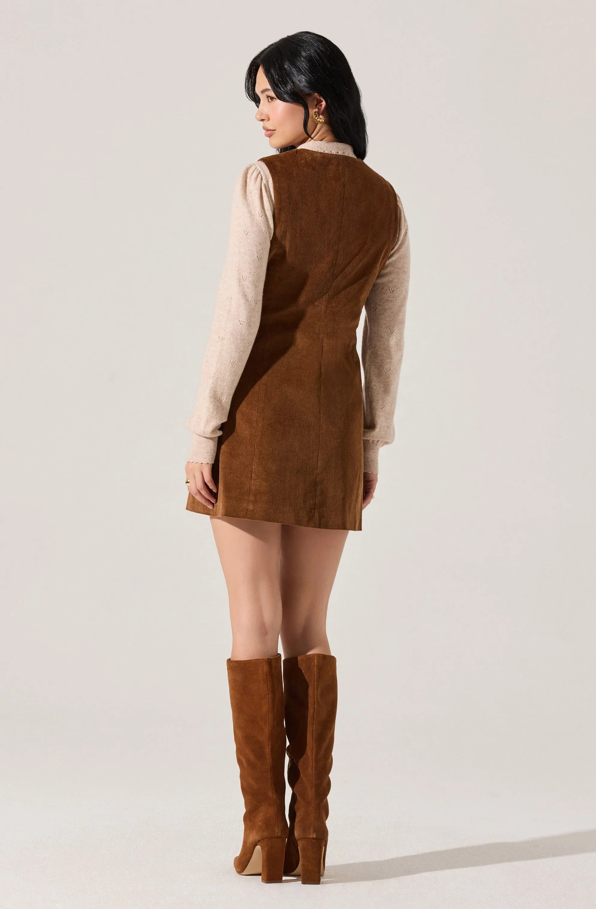 Lbruh Gisselle Corduroy Mini Dress