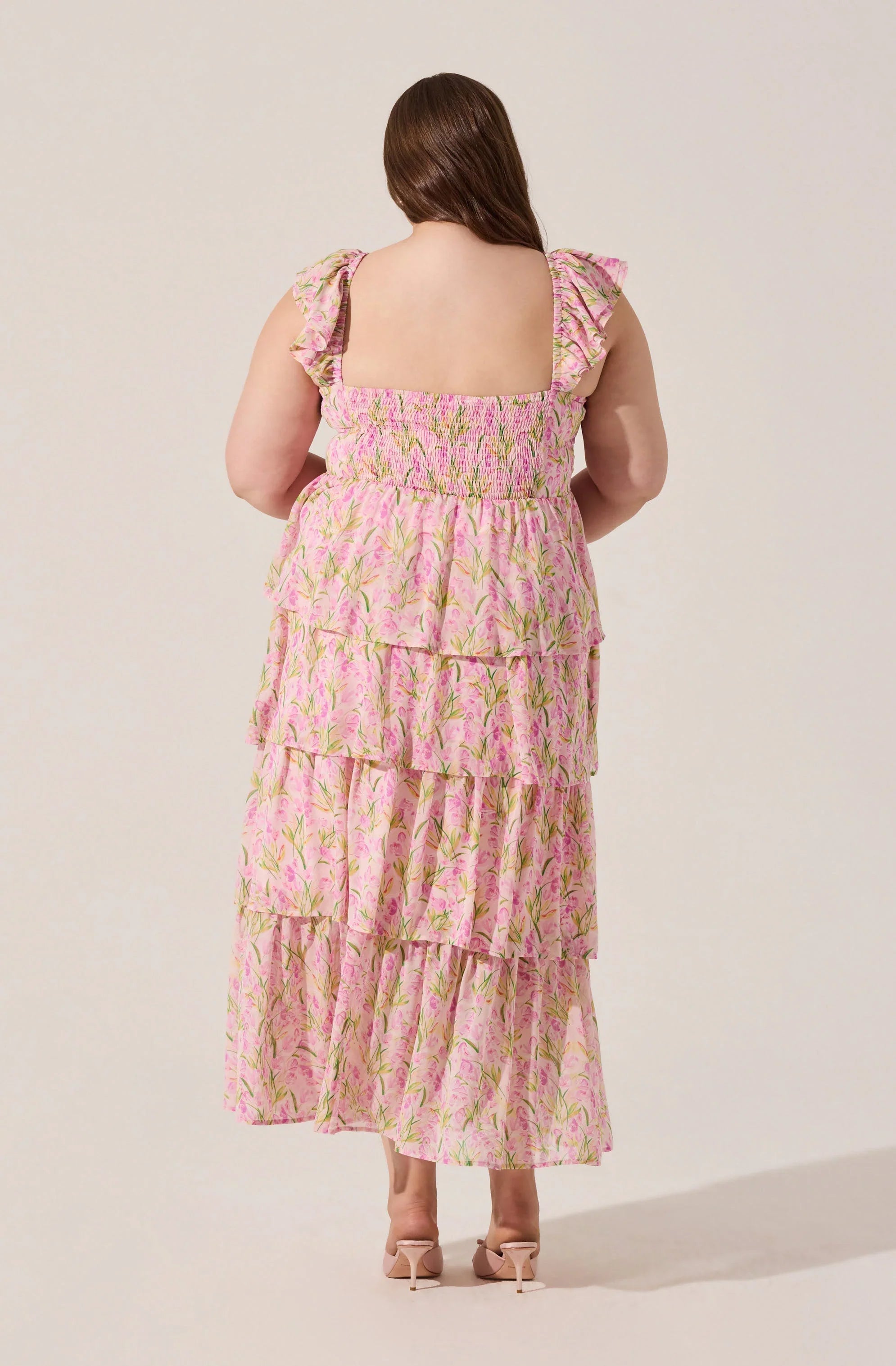 Lbruh Midsummer Floral Tiered Maxi Dress