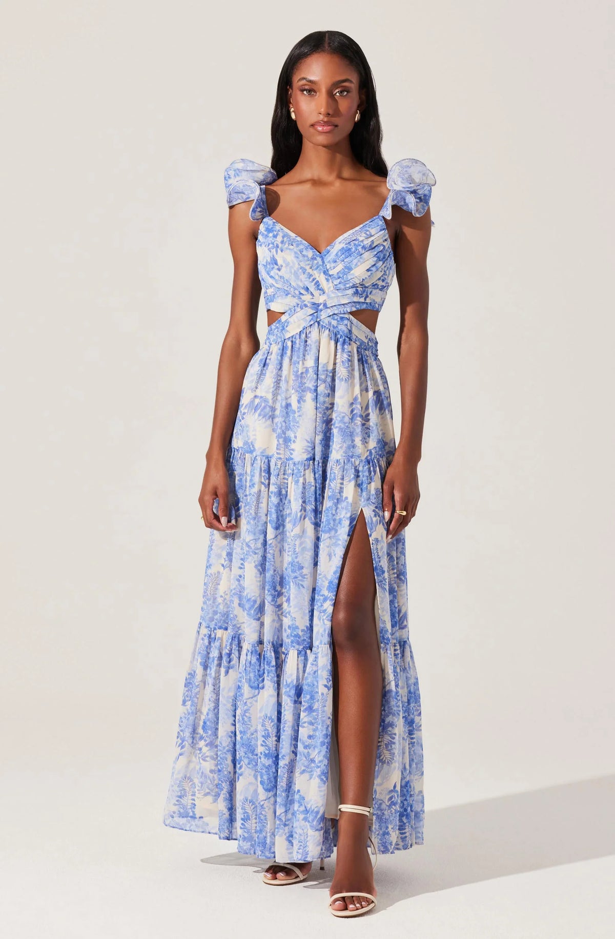 Lbruh Fritillaria Floral Maxi Dress