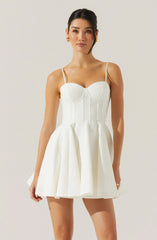Lbruh Fenna Textured Corset Mini Dress