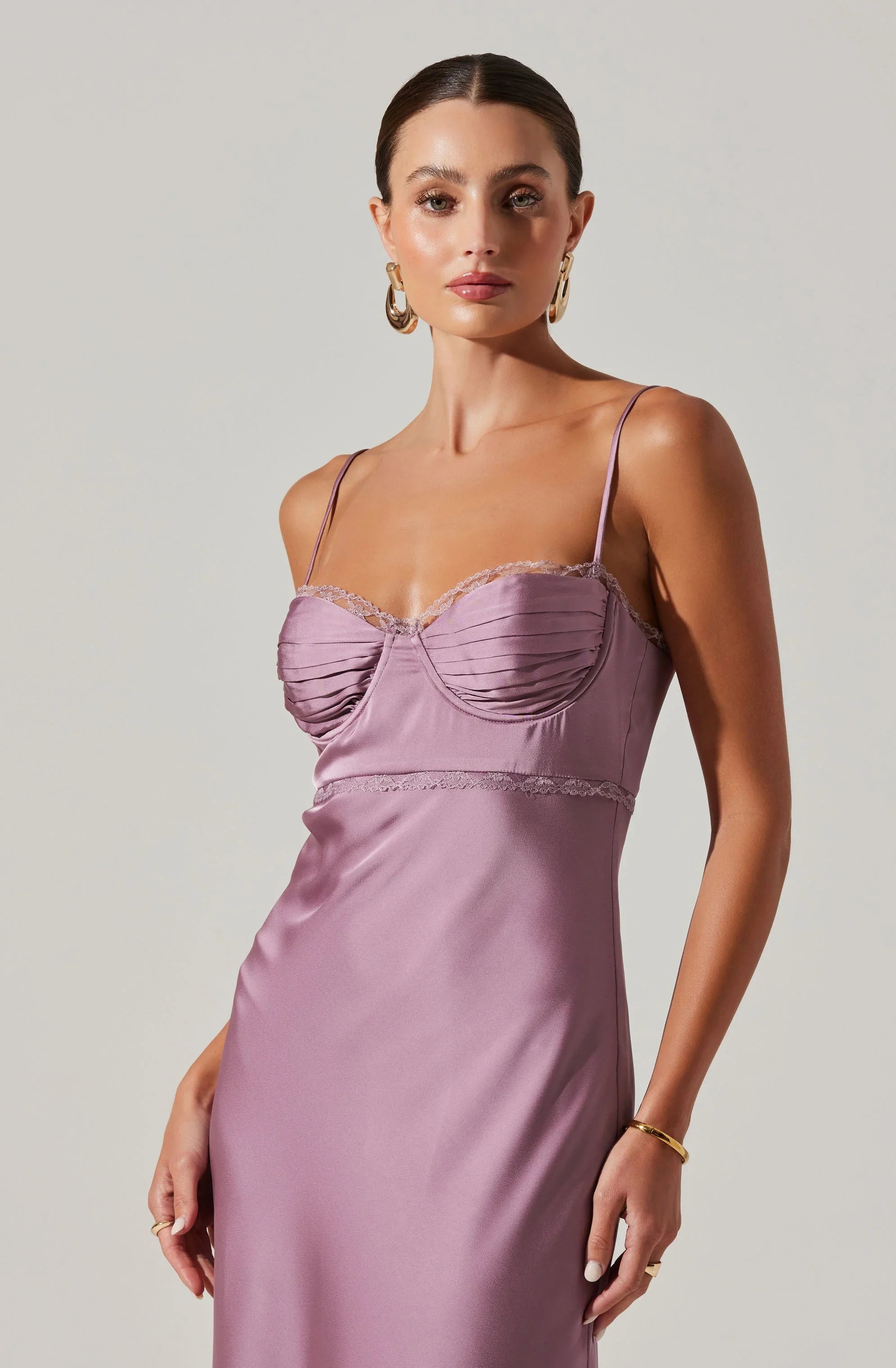 Lbruh Florianne Satin Maxi Dress