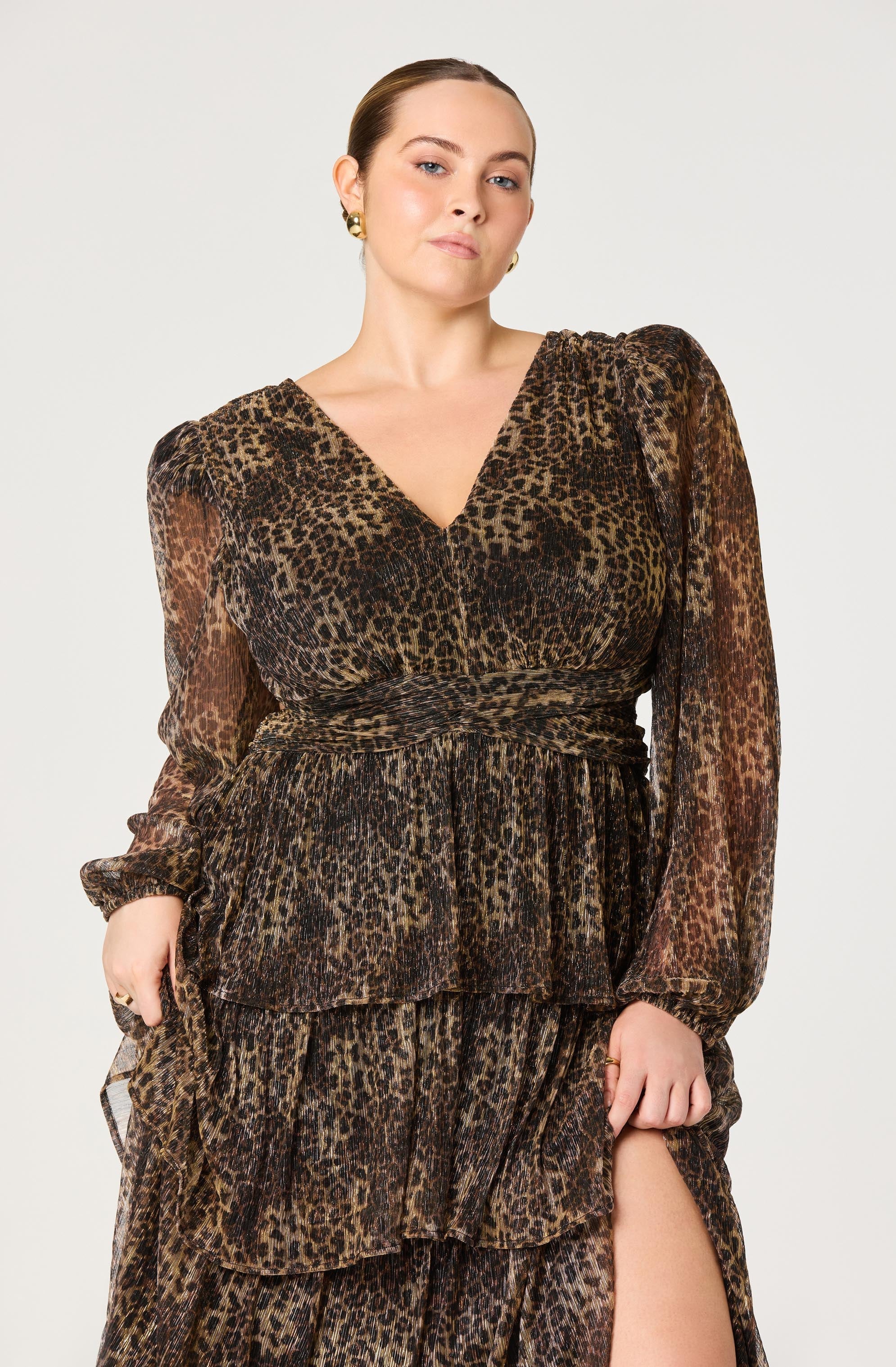 Lbruh Anora Floral Tiered Maxi Dress