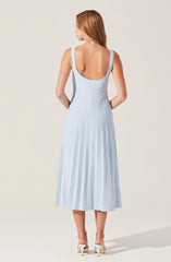 Lbruh Aylin Pleated Midi Sweater Dress