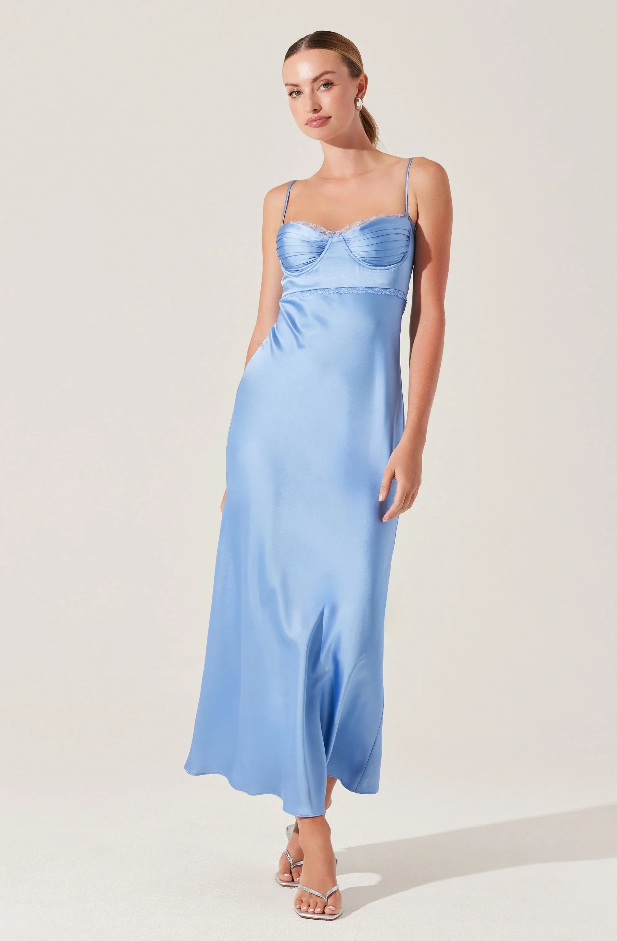 Lbruh Florianne Satin Maxi Dress