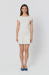 Inixyf Jolene Lattice Knit Mini Dress