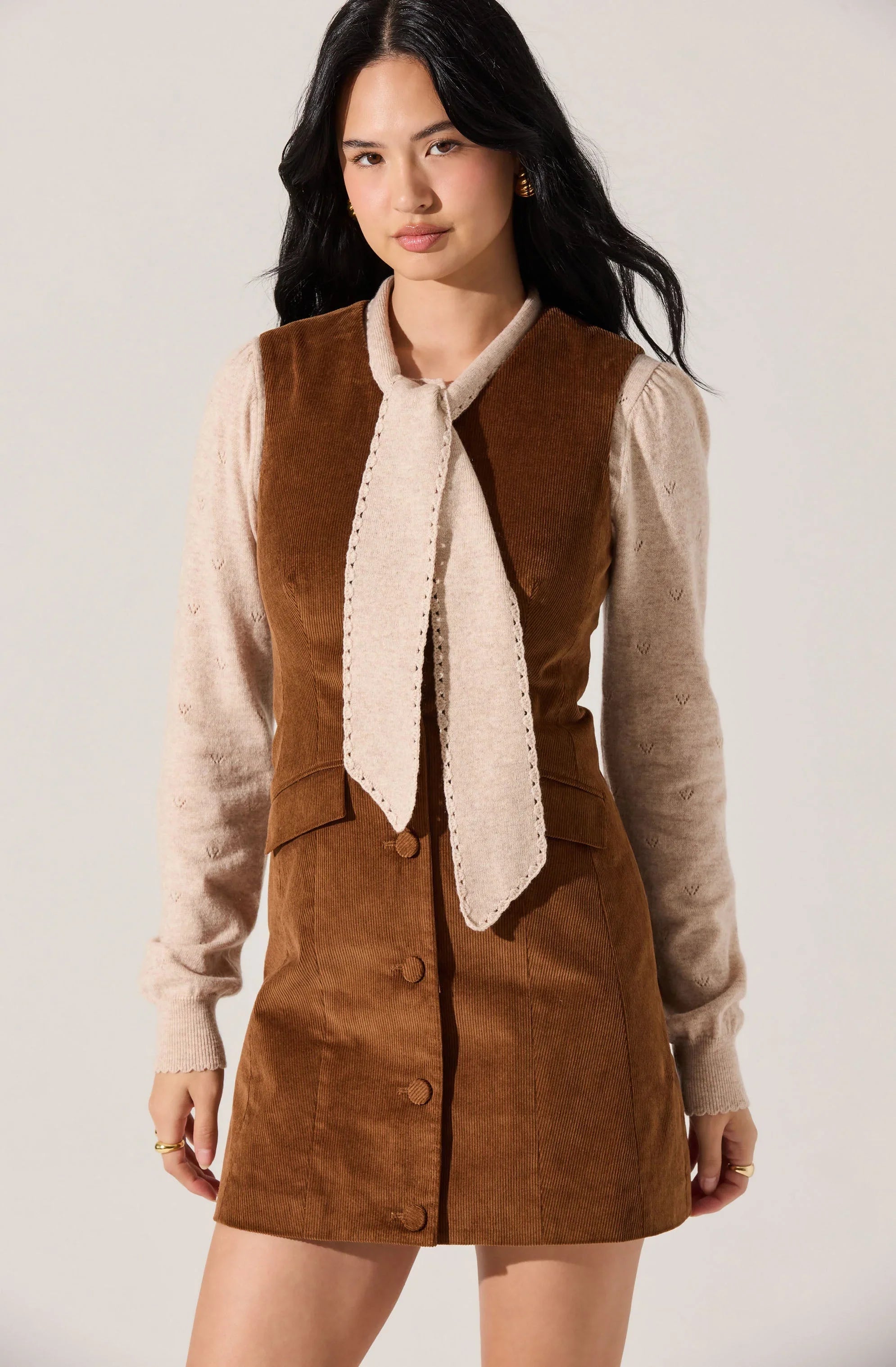 Lbruh Gisselle Corduroy Mini Dress