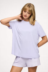 Boyfriend Pajama Tee | Lilac