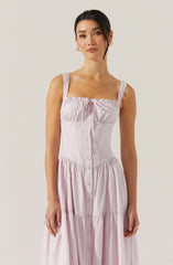 Lbruh Temperance Tiered Milkmaid Maxi Dress