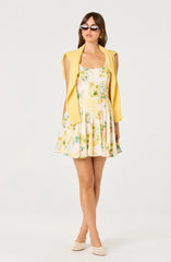 Inixyf Reina Paradise Print A-Line Mini Dress