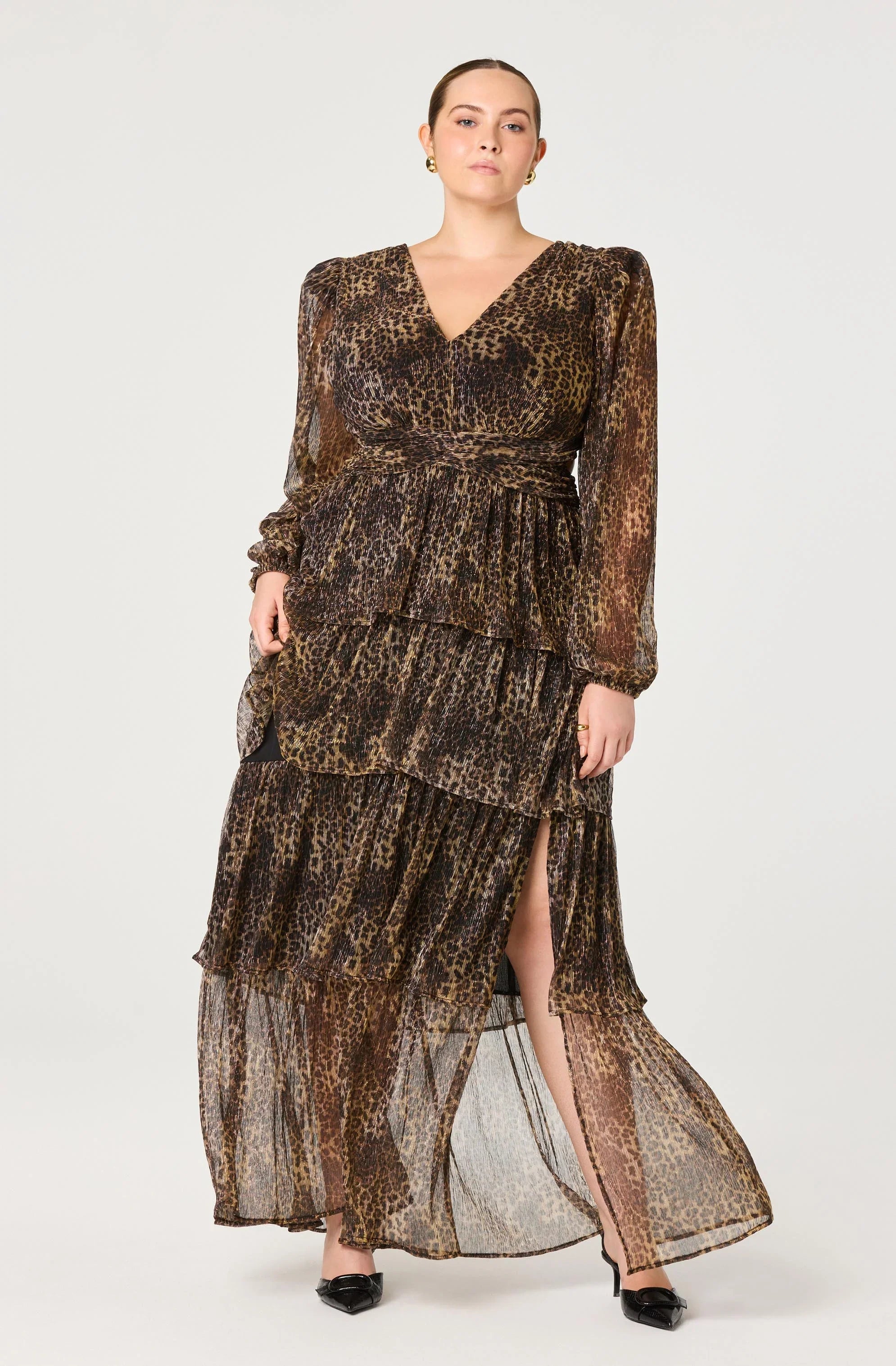 Lbruh Anora Floral Tiered Maxi Dress