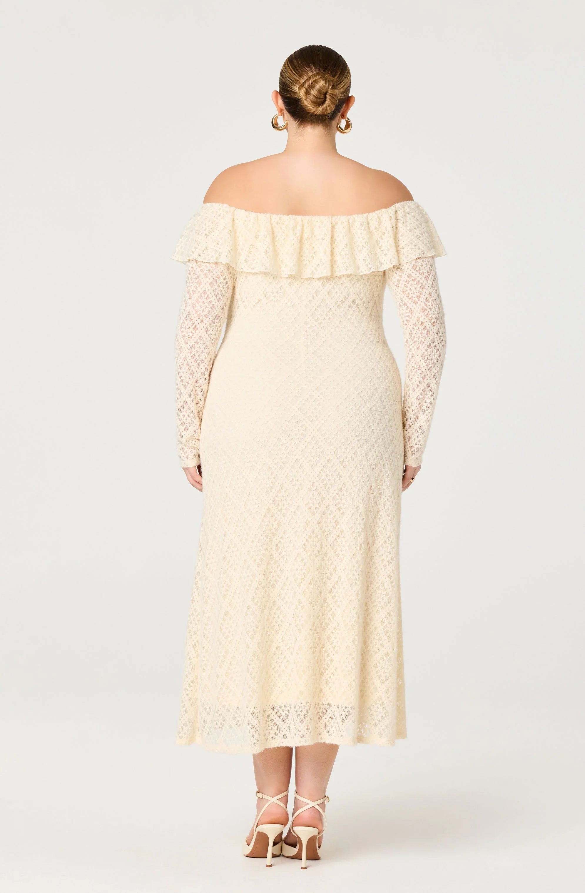 Lbruh Dorian Ruffle Off Shoulder Dress