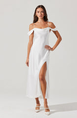 Lbruh Kitura Cold Shoulder Maxi Dress