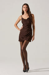Lbruh Jenness Satin Mini Dress
