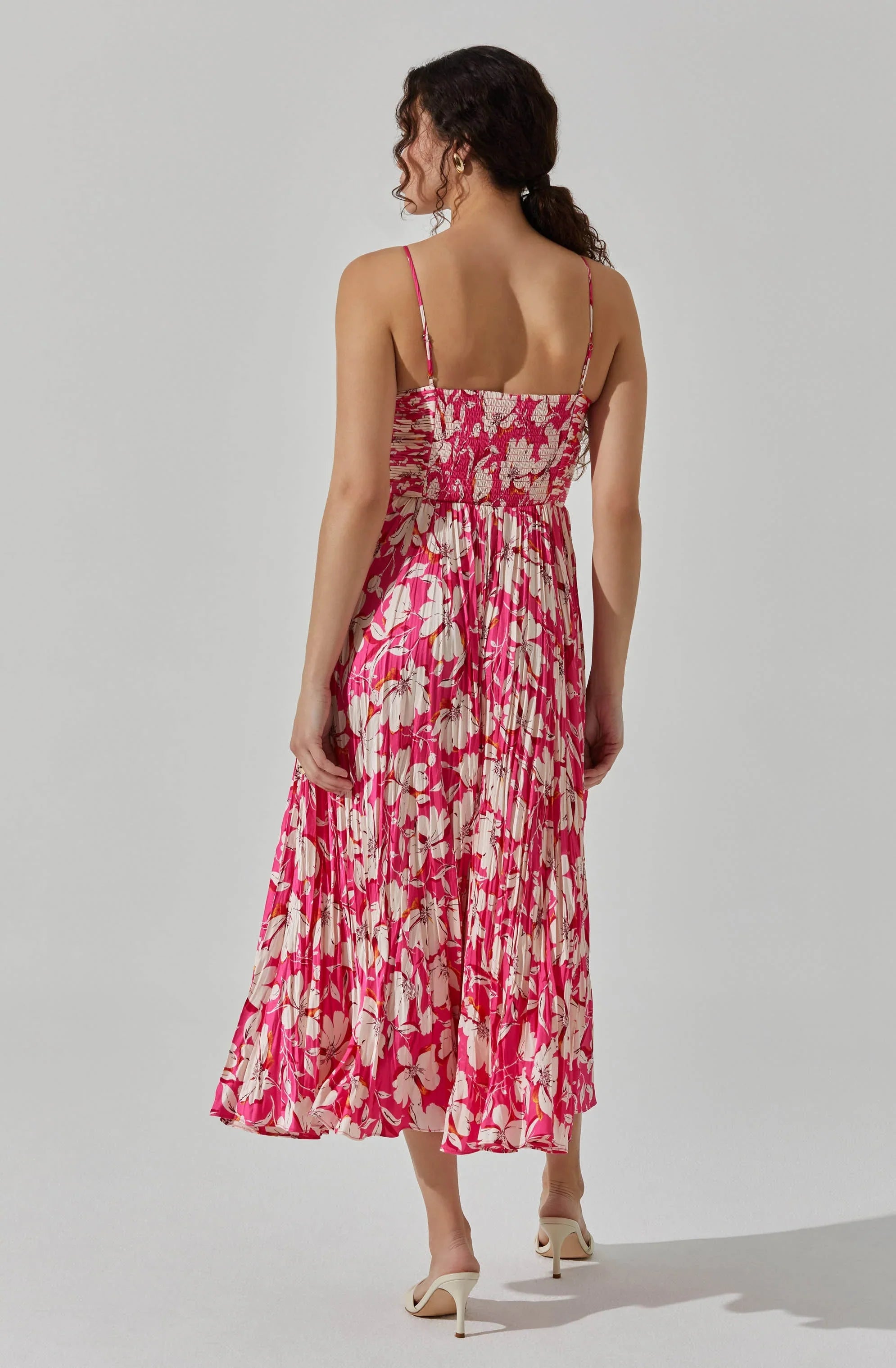 Lbruh Maeve Pleated Midi Dress