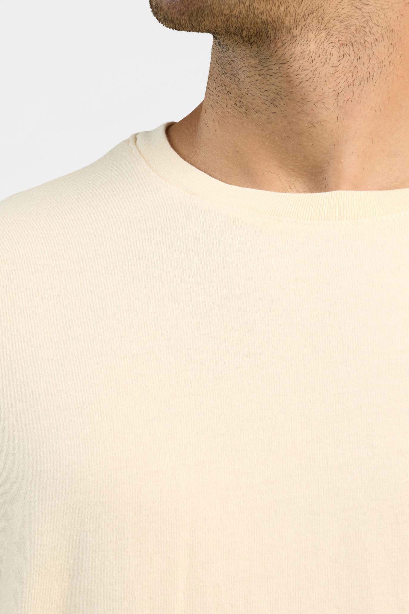 Boxy Tee | Bone