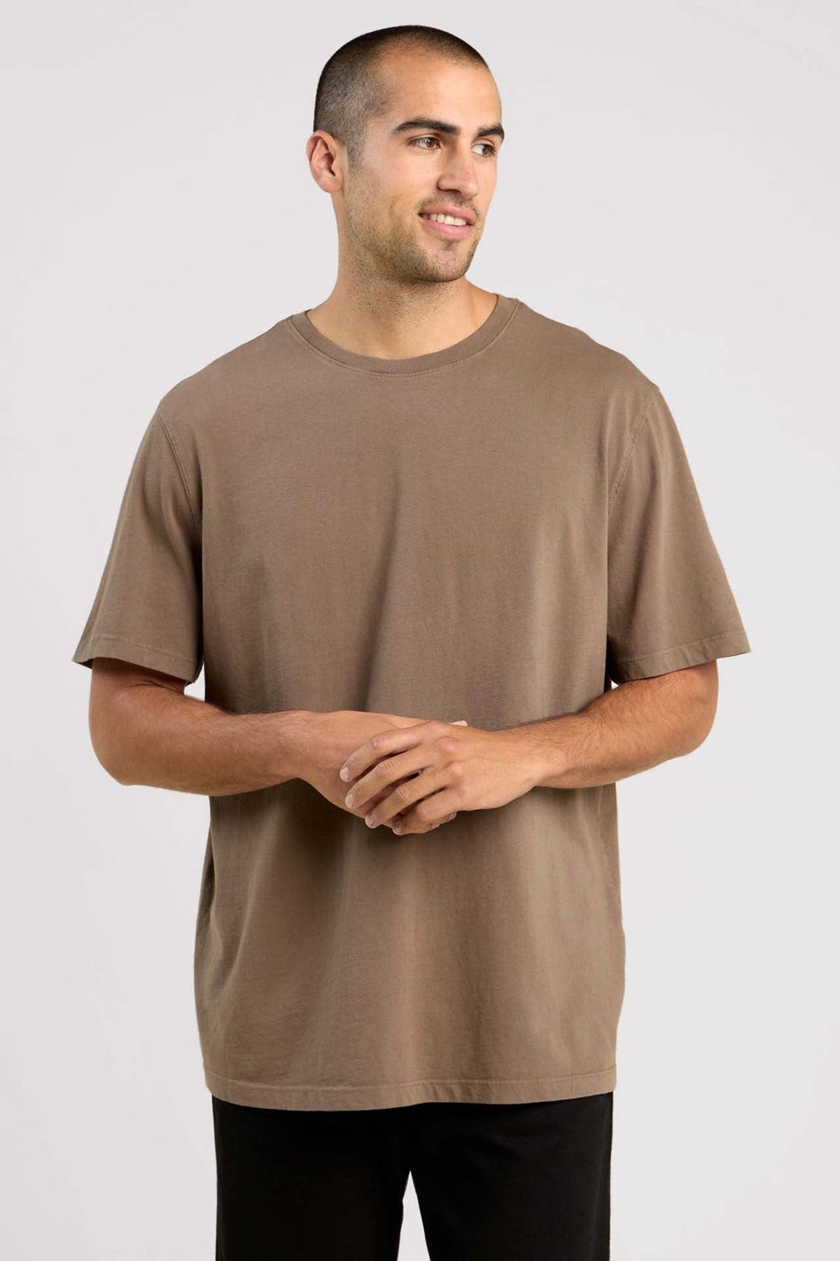 Boxy Tee | Mocha