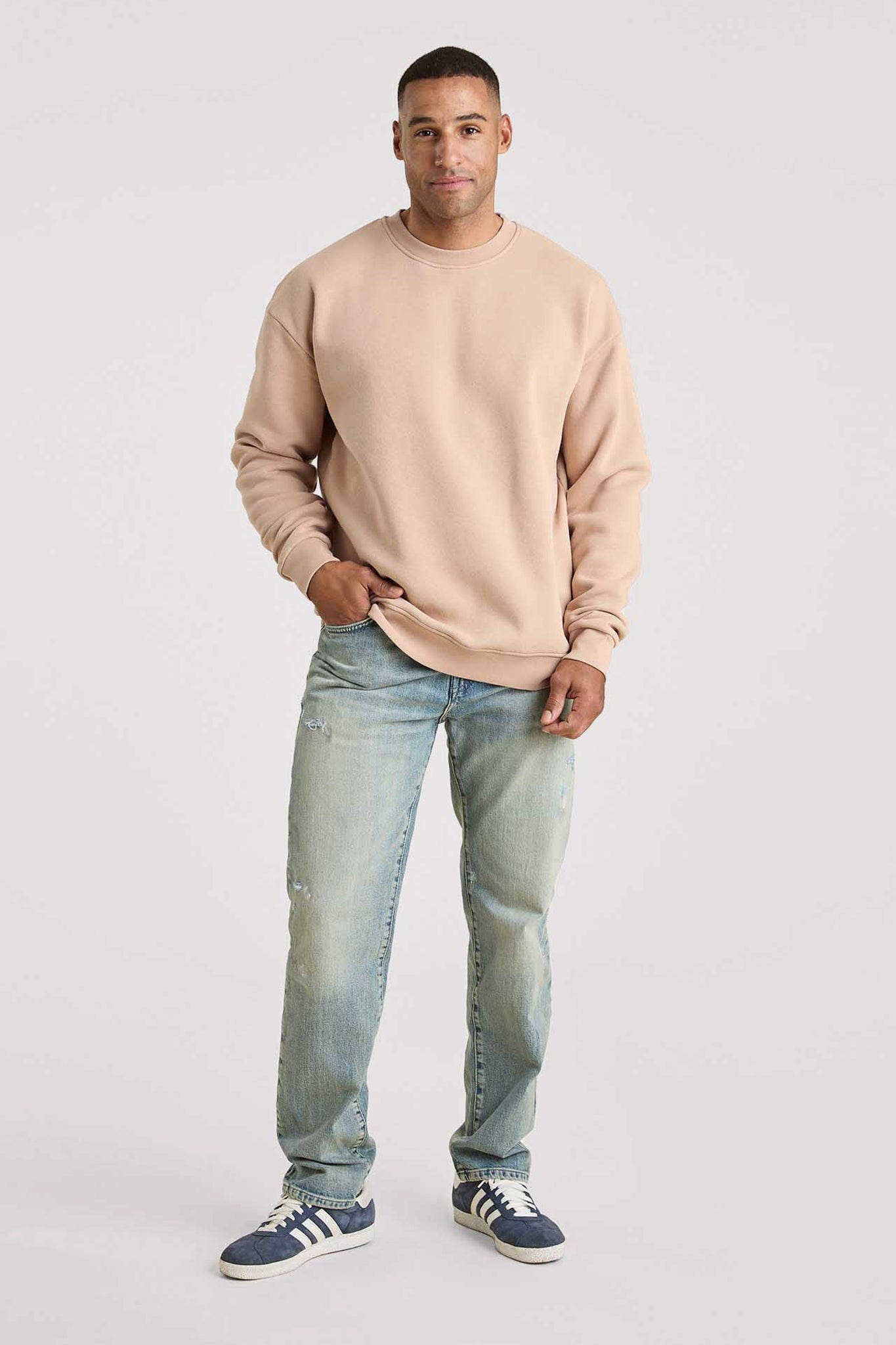 Men's Classic Crewneck Sweatshirt | Sand