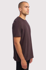 Men's Steady Seamed Tee | Eggplant