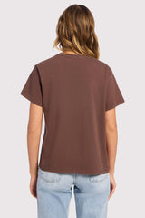 Vintage Cotton Everyday T-Shirt | Coffee