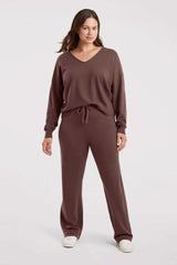 Luxe Knit Wide Leg Pant