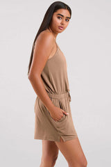 Sleep Romper | Cinnamon