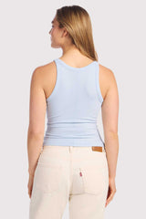 Slinky Rib Racer Tank | Cloud