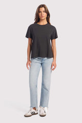Vintage Cotton Everyday T-Shirt | Washed Black