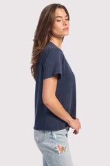 Vintage Cotton Everyday T-Shirt | Washed Navy