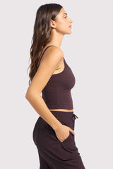 Elevate Scoop Tank | Eggplant