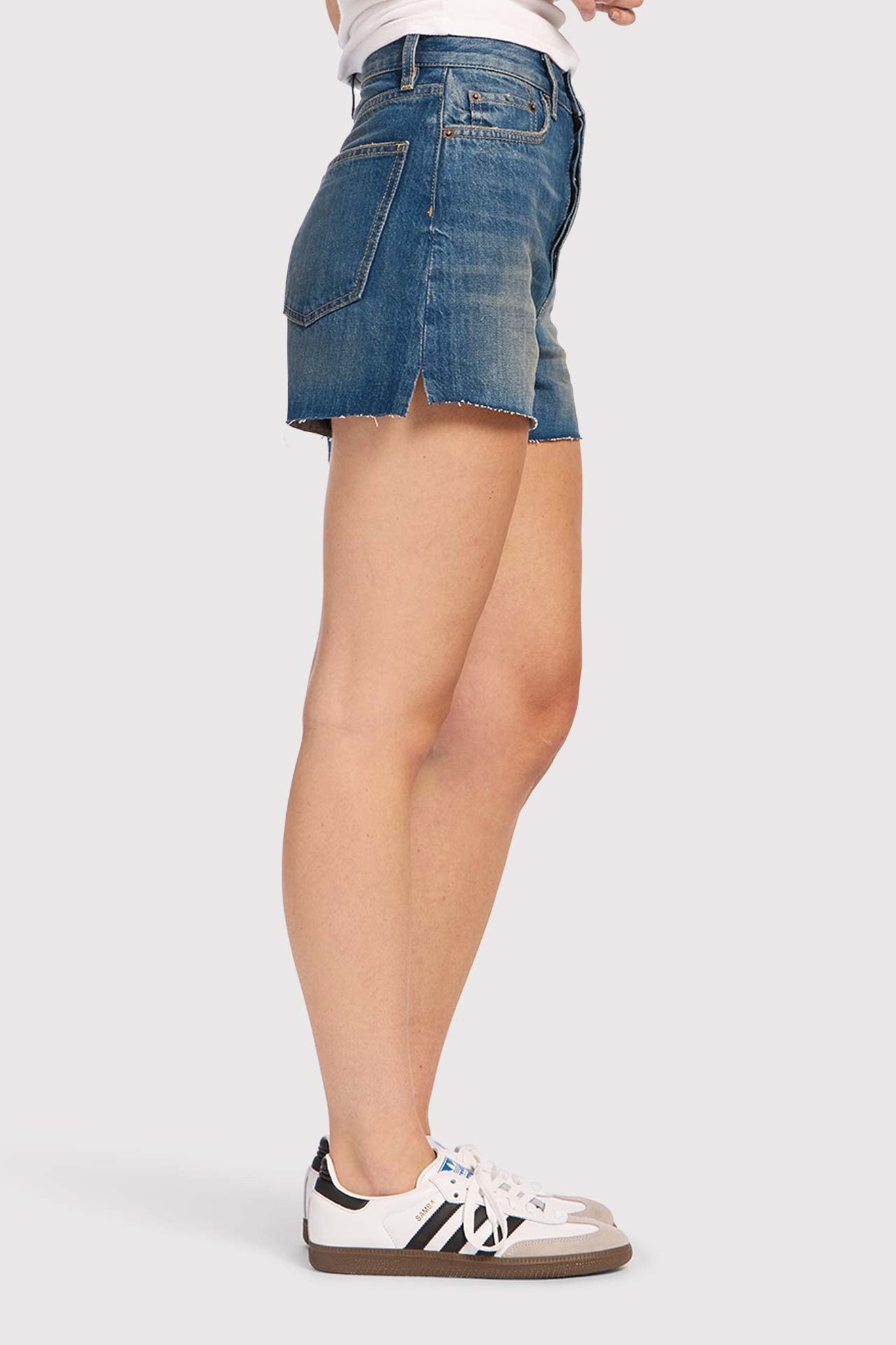 A-Line Vintage Cut-Off Short | Cedar
