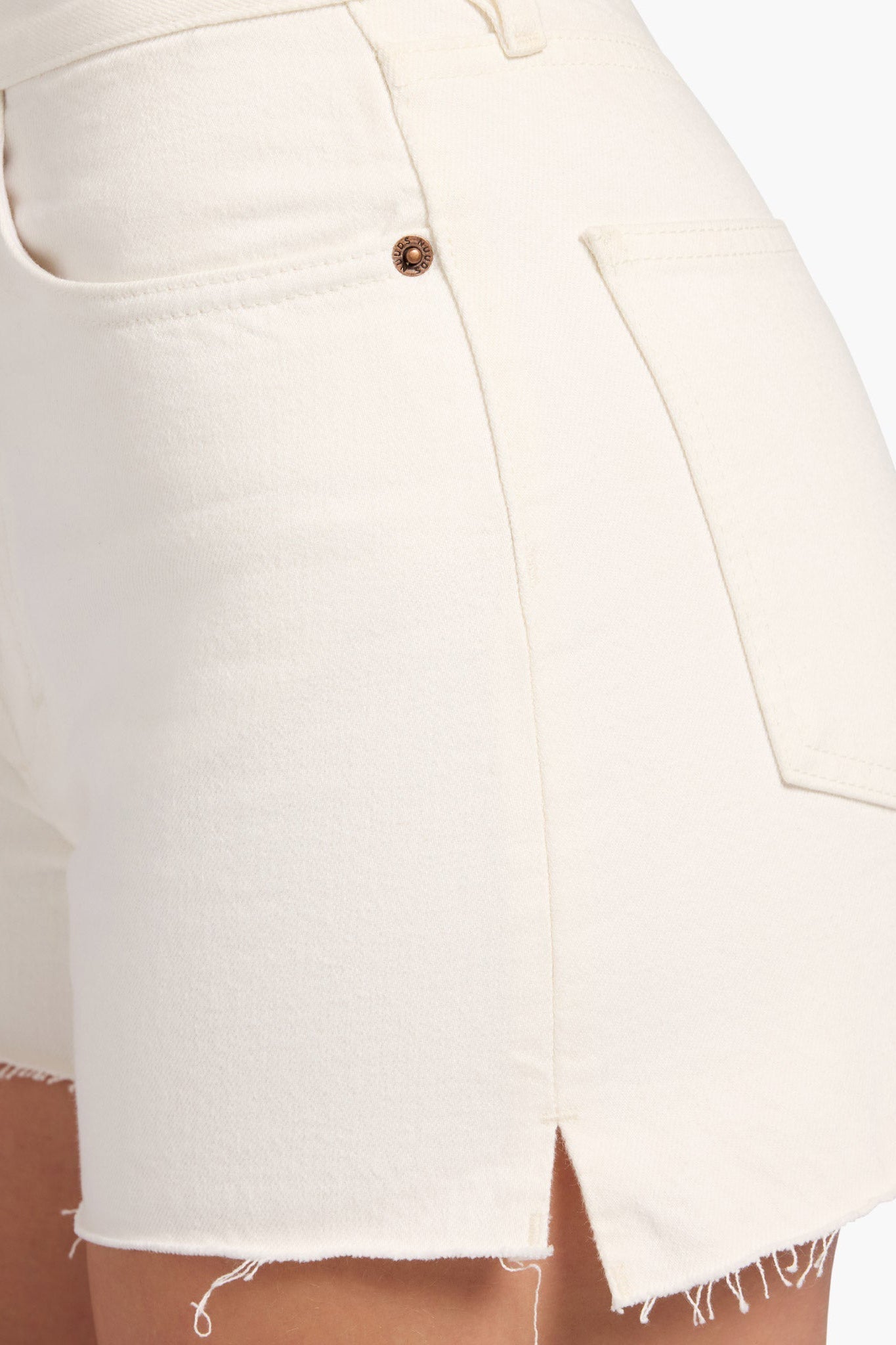 A-Line Vintage Cut-Off Short | Linen