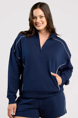 CloudTech Quarter-Zip | Navy