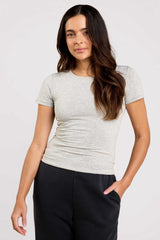 Cotton Stretch Classic Crewneck Tee