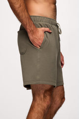 Performance Waffle Men's Short | Olive