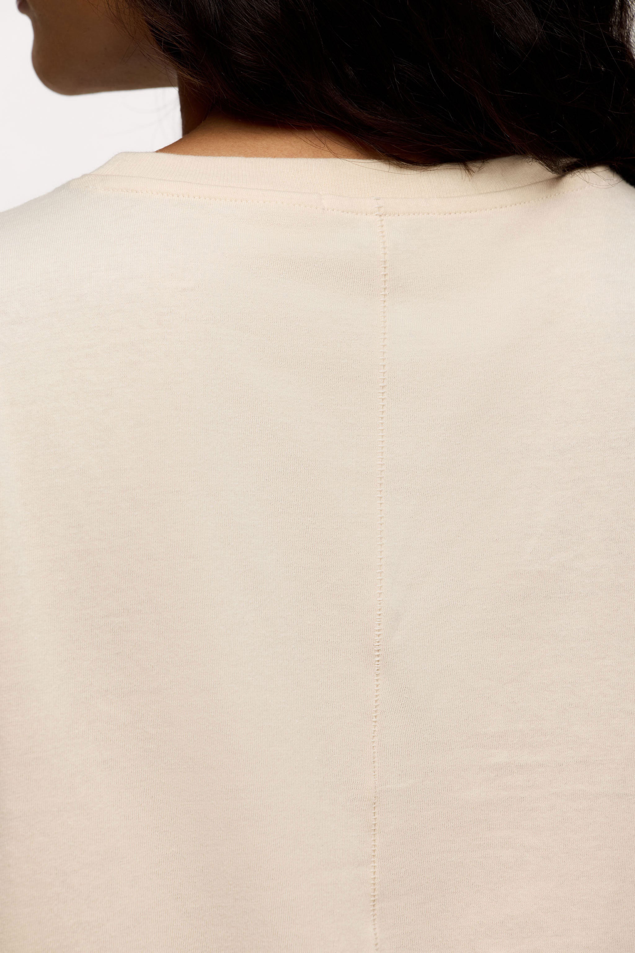 Soft Cotton Muscle Tee | Bone