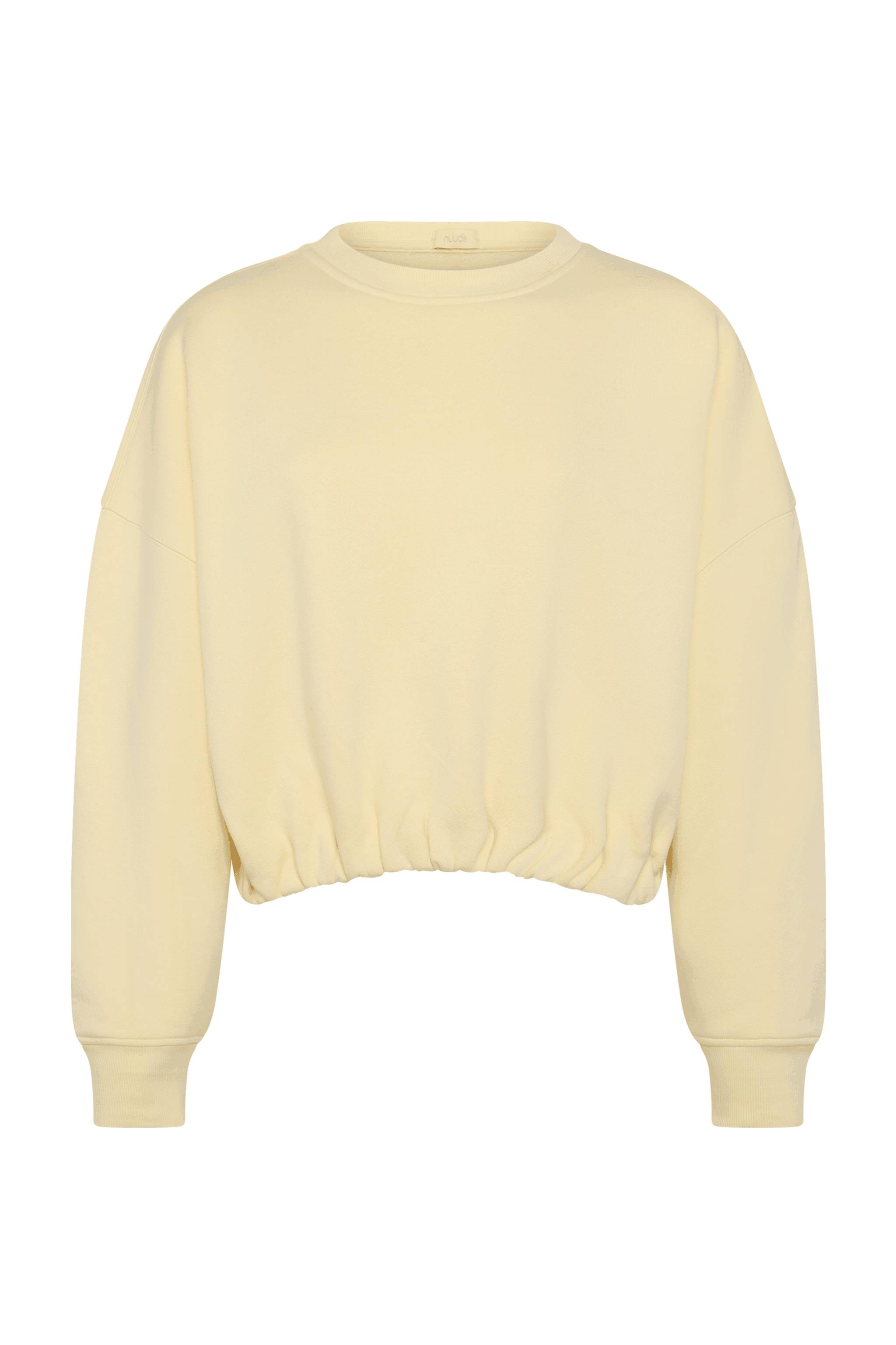Vintage Fleece Cinch Waist Sweatshirt | Lemon