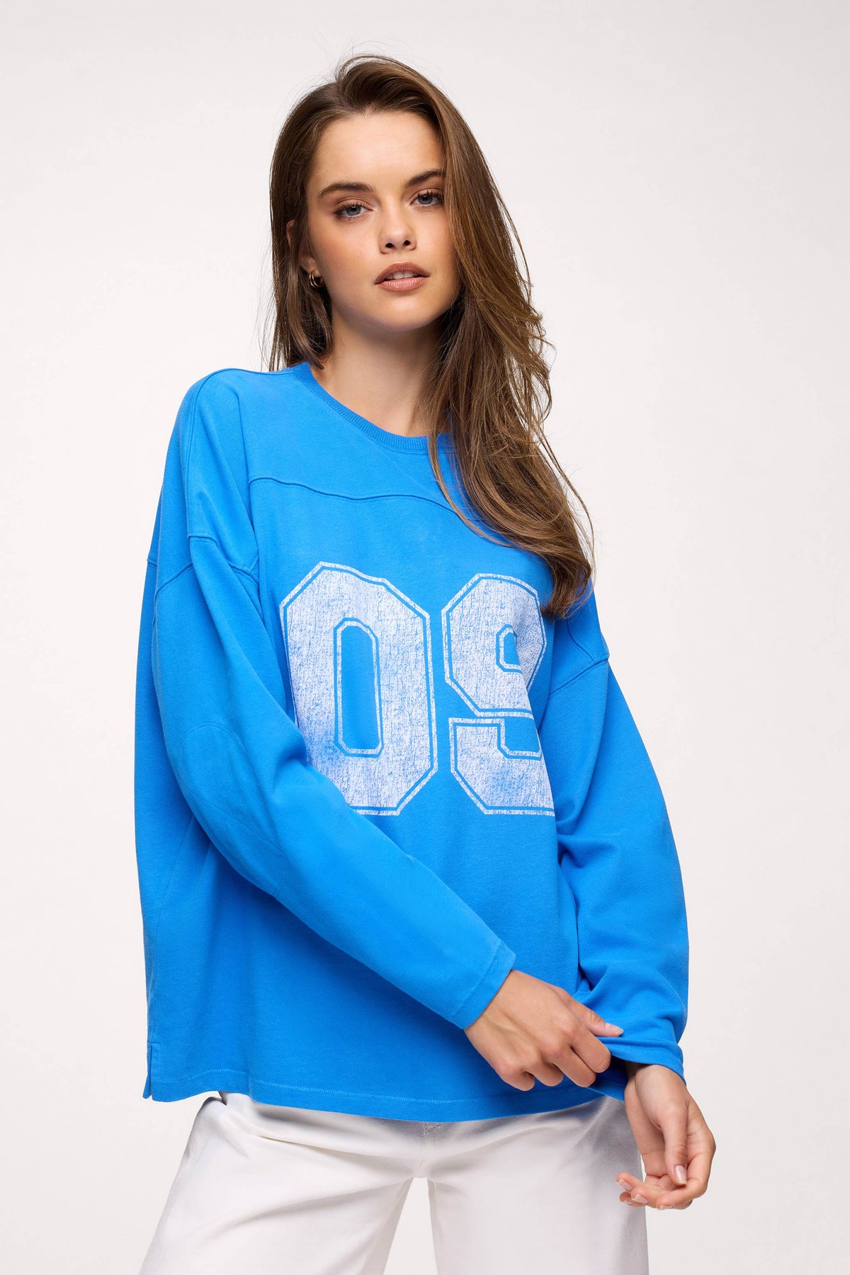 League Long Sleeve | Cobalt